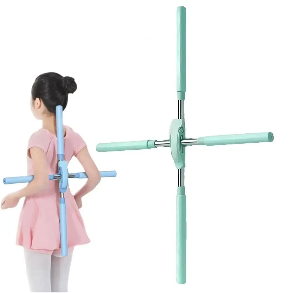 Yogahulpmiddelen, houdingspaal, yogastokken stretchingtool, yogastokken voor houding, intrekbaar ontwerp voor yogasets voor volwassenen en kinderen