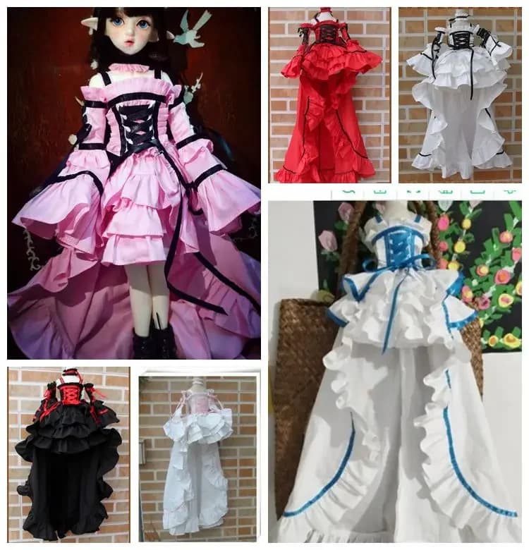 1/6 1/4 1/3 SD10 SD10 Meisje Vrouw Aod Dod Msd Sd Bjd Pop Jurk AY006