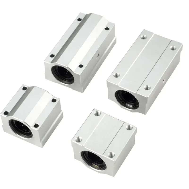 4 Pcs Scs 6/8/10/12/13/16/20/25/30 Uu/luu Lineaire Motion Ball Slide Units Linear Ball Bearing Block Cnc Router 3D Printer Onderdelen