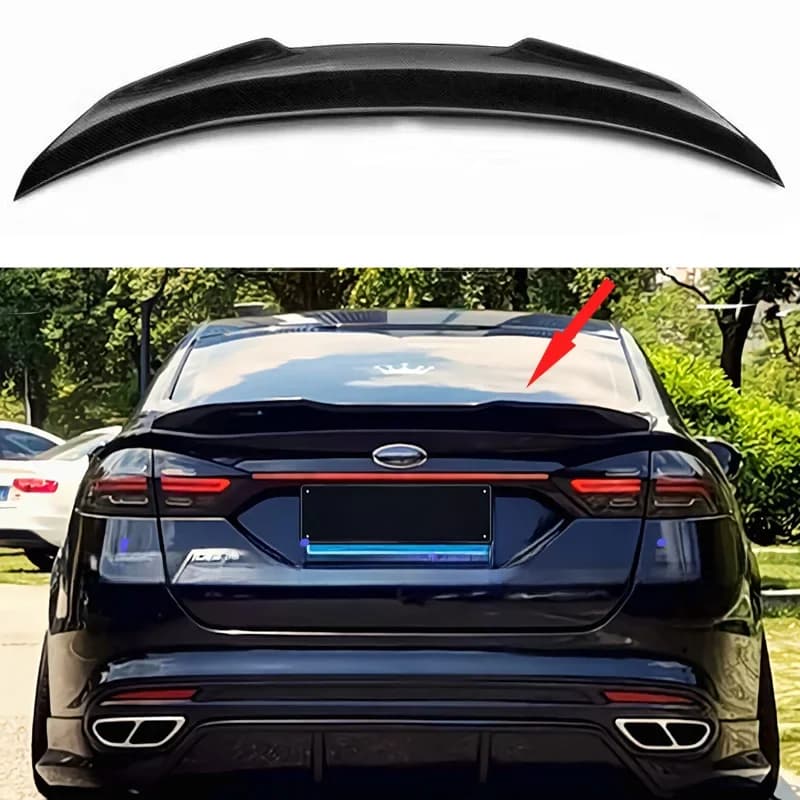 Voor Ford Mondeo/Fusion Auto Accessoires Nieuw Model 2013 2014 2015 2016 2017 100% Hoogwaardige Koolstofvezel Achtervleugel Spoiler