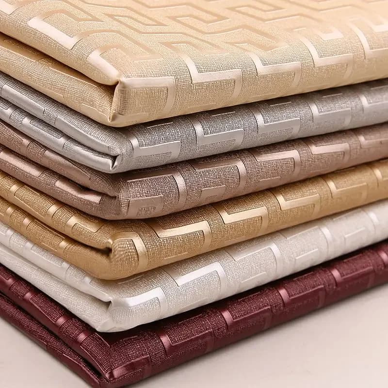 Faux Leer Stof Door De Meter Voor Bekleding Diy Sofa Covers Naaien Kunstmatige Pu Decoratieve Doolhof Patroon Waterdicht Textiel