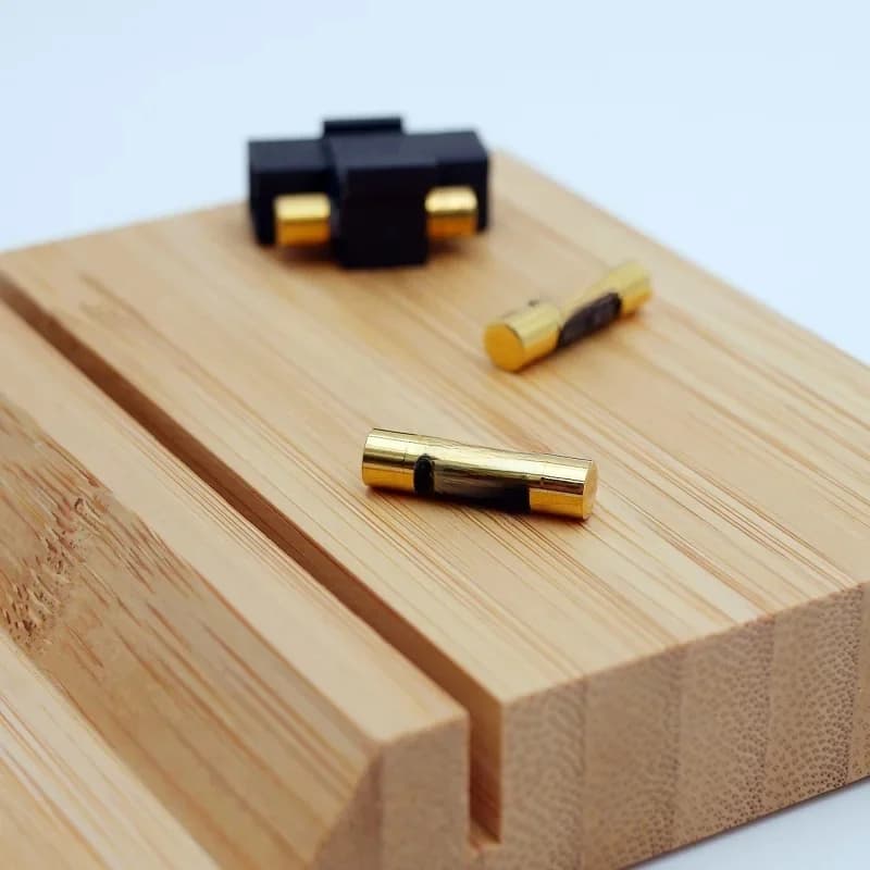 FFHAS 5x20mm olie-gedompelde trage zekering 5N puur zilver goud nano gecoat hifi audio voorversterker versterker buizenversterker cd DAC