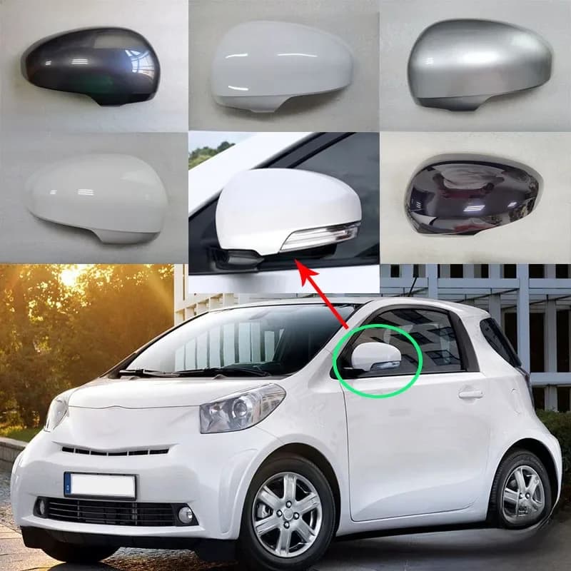 Auto Accessoires Achteruitkijkspiegel Cover Voor Toyota Iq 2009 ~ 2015 Reverse Spiegel Shell Spiegel Case Behuizing