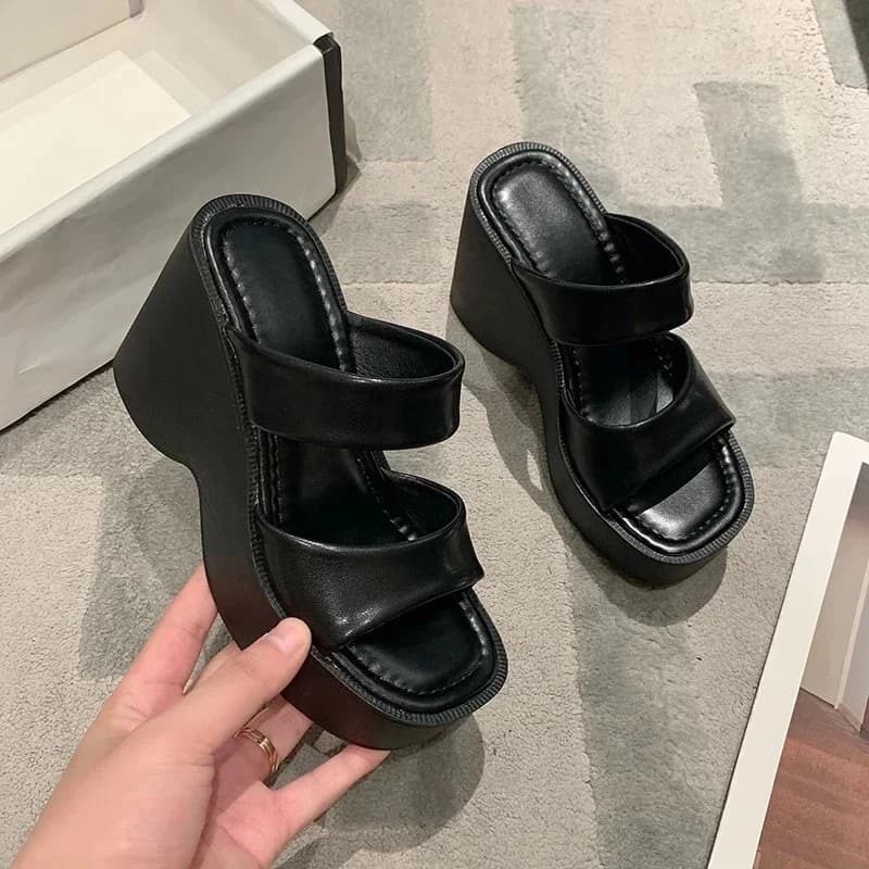 Vrouwen Sandalen Lichtgewicht Wiggen Schoenen Voor Vrouwen Zomer Sandalen Platform Schoenen Hoge Hakken Sandalias De Mujer Casual Zomer Schoenen