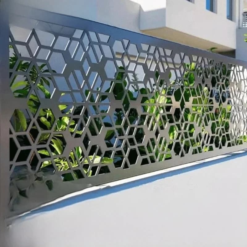 Tuin Villa binnenplaats hek Residentiële balkonleuning Buitenhek Smeedijzeren balustrades Tuinwandhek vangrailhek