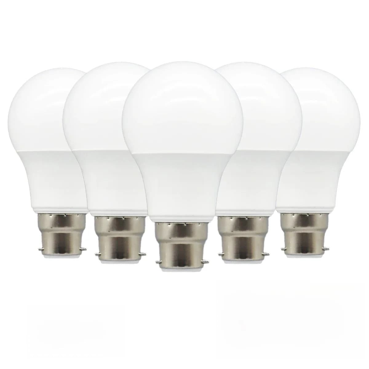 10Pack B22 LED gloeilamp 220V 110V Geen flikkering 8W 9W 12W 18W 24W Hoogte helderheid Warme verlichting voor thuisbedrag