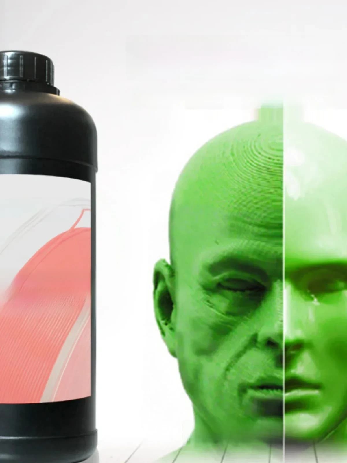 450g PLA Polijstoplossing Filamentlijnen 3D-printverbruiksartikelen Model Oppervlaktebehandeling Eliminatie van laagpatronen Moresmooth