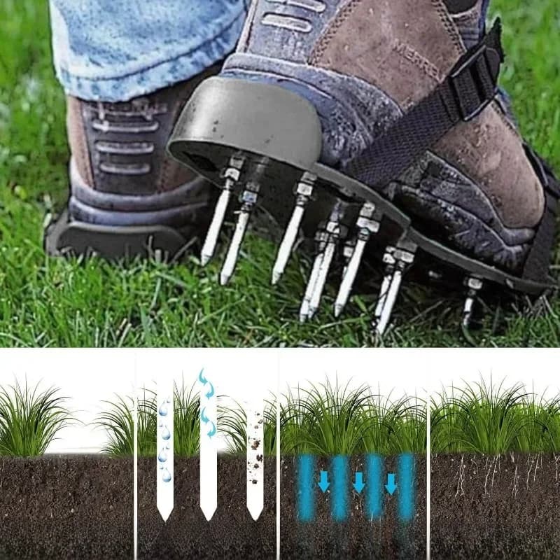 Gras Nagels Tuinieren Wandelschoenen Gazon Beluchter Sandalen Tuingereedschap Tuin Nagels Gras Losmaken Gereedschap Tuin Grasgras Frezen