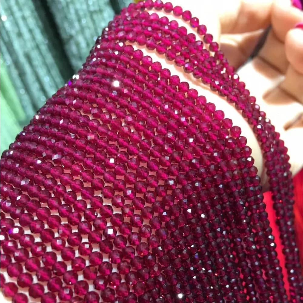 Kleine kralen natuursteen kralen toermalijn saffier sectie losse kralen voor sieraden maken DIY ketting armband accessoires