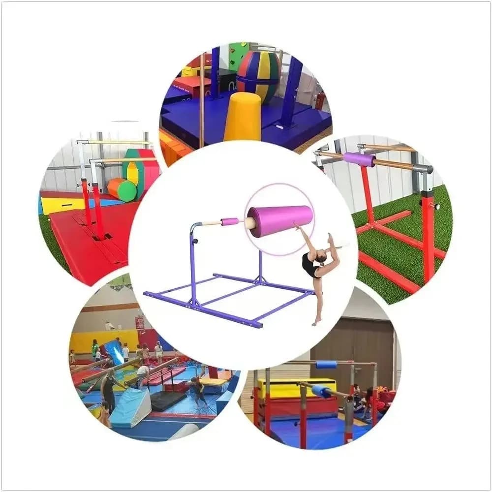 Pu lederen gymnastiek beschermmat voor kinderen en volwassenen, gympaalkussen Mat Ongelijke staven beschermingsmat voor beginners