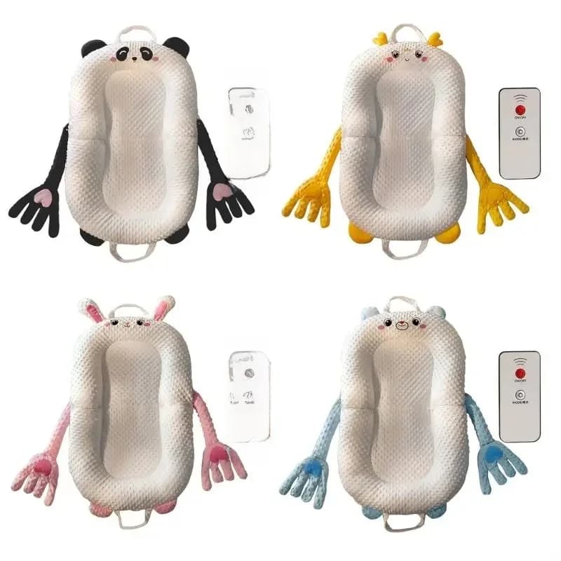 77HD reisoplossing bed in bed in bed cartoon sweet poppen handondersteuning kussen voor zuigelingen