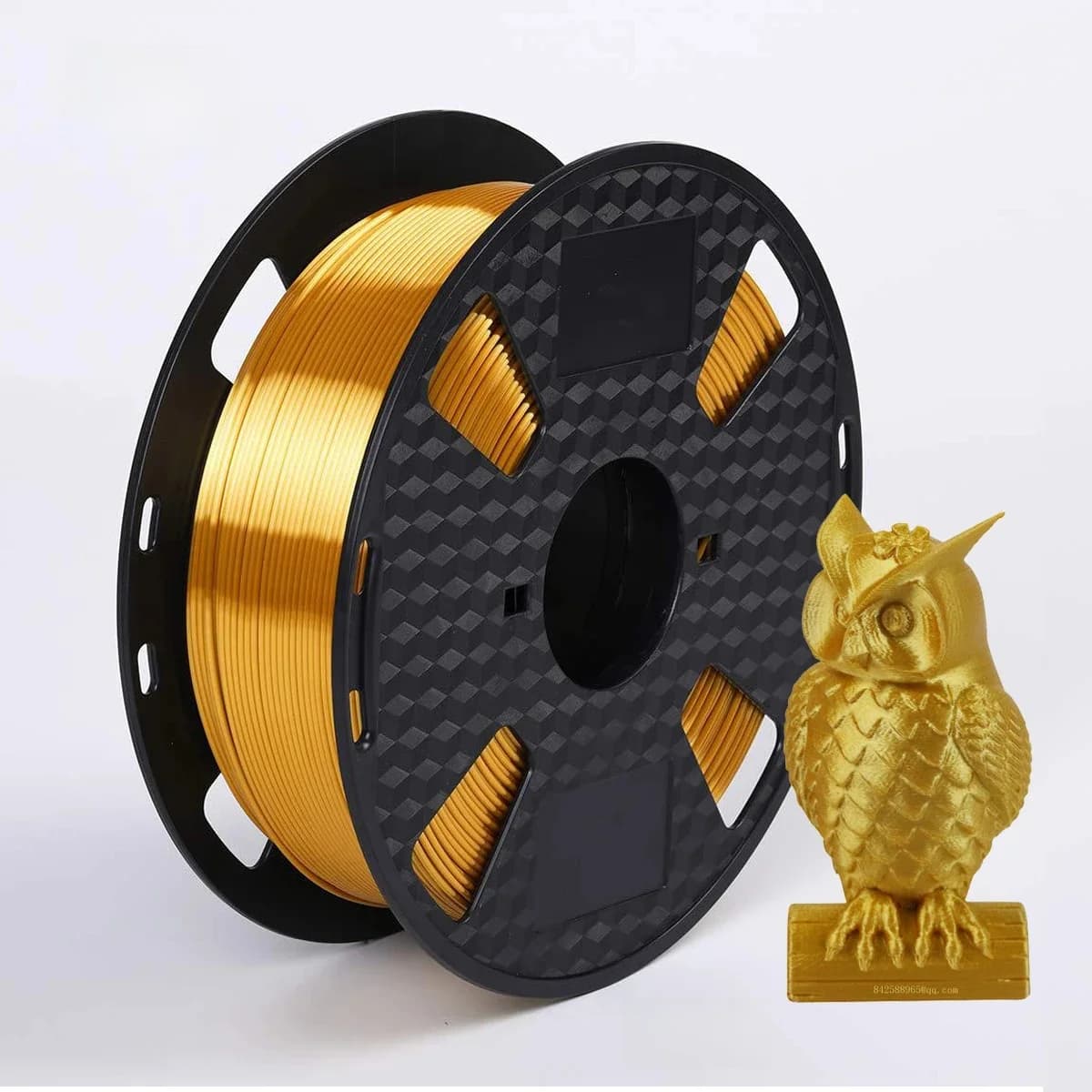 250g, 500g, 1kg PLA Zijde Goud 1.75mm PLA Luxe Zijdeachtige Glans 3D Printer Filament Glanzende Zijde Gevoel Zoals Voor 3D Printing Materialen