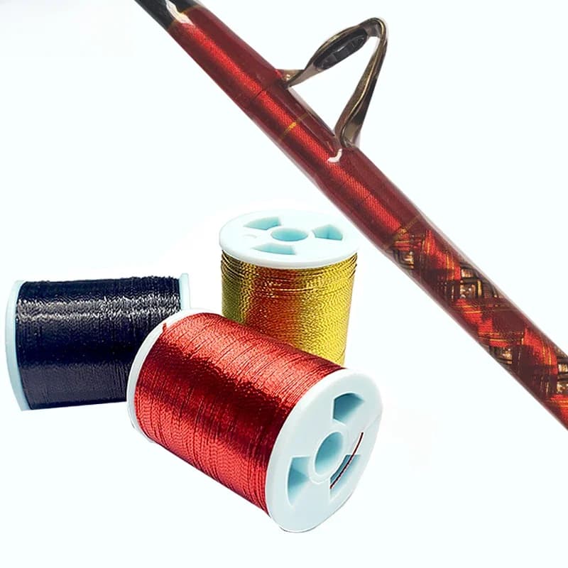 TAKEDO 15 Kleuren 0.28mm 0.3mm 100 Yard Hengel Gids Lijn NCP Kronkelende Draad DIY Reparatie Decoratie Component hengel