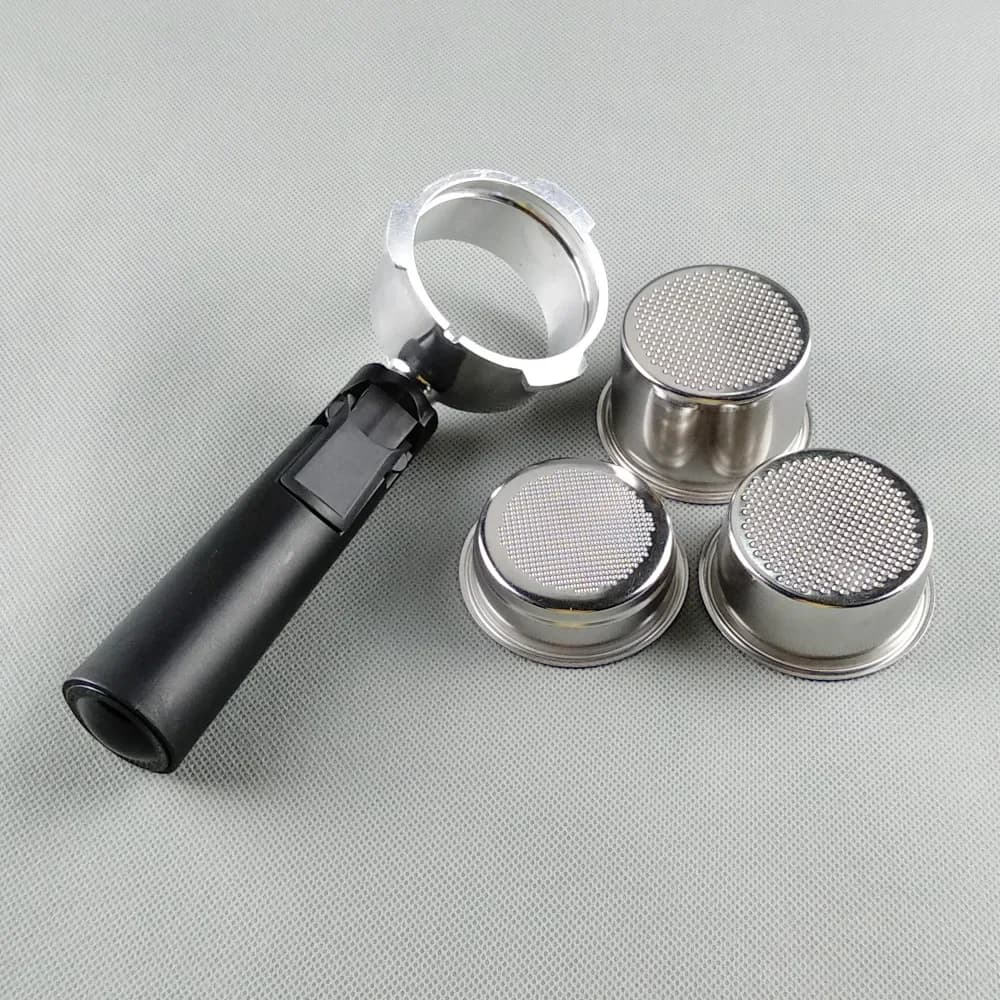 51Mm Bodemloze Koffie Herbruikbare Filters Filterhouder Voor Homix Gypas Sachi Nikai KF6001 KF7001 KF8001 KF5002 KF500S CM4621 CM4216
