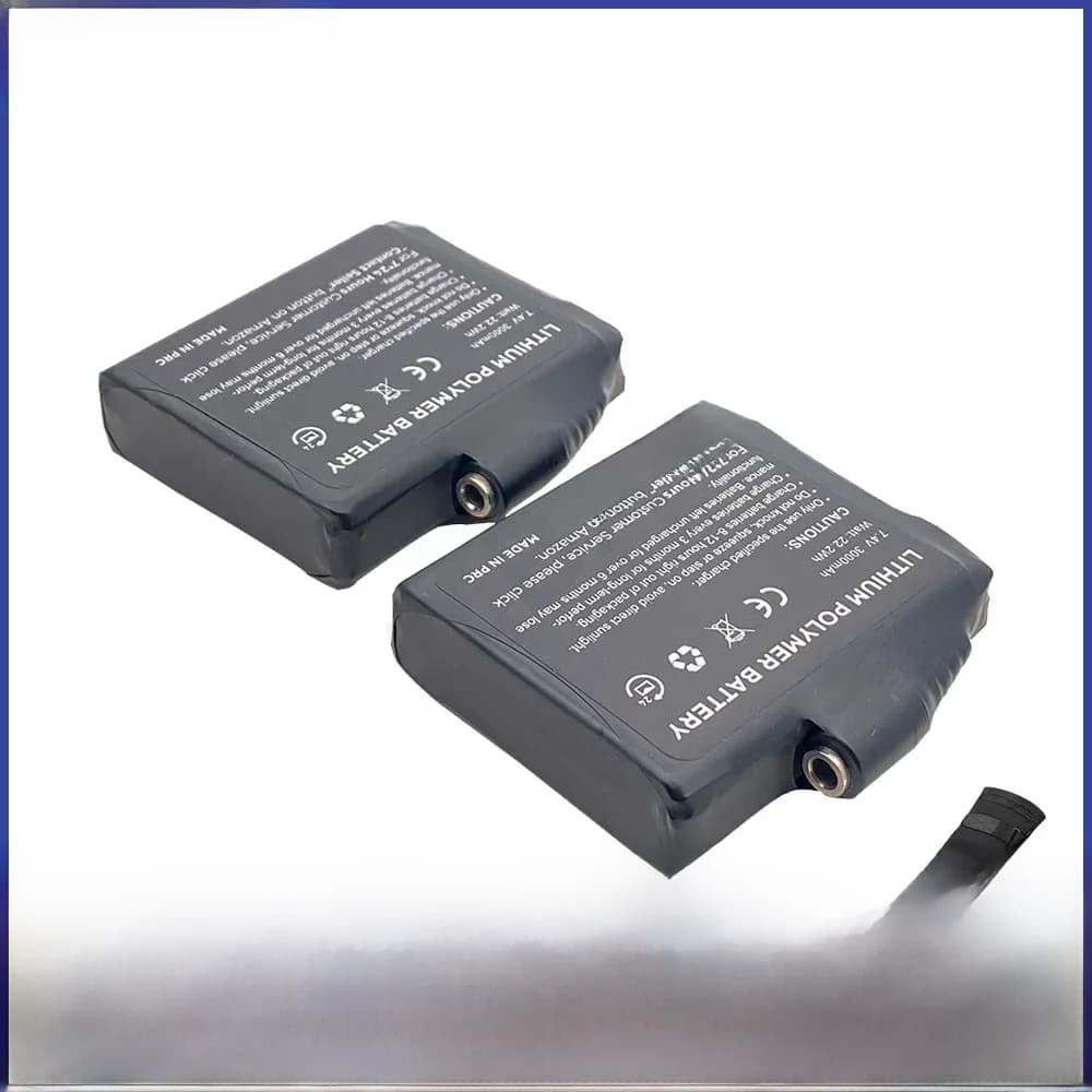 1-8 STKS Verwarmde Handschoenen Batterij 7.4 V 3000 mah Lithium-polymeer Batterij voor Verwarming Vest, Sokken, Winter antivries Saver Warmte Batterij