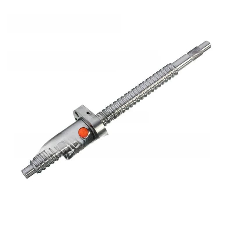 SFU1610 SFU1204 SFU1605 200 250 300 350 400 450 500 550 600 mm C7 kogelomloopspindel met flens, enkelvoudige kogelmoer, standaard eindbewerking