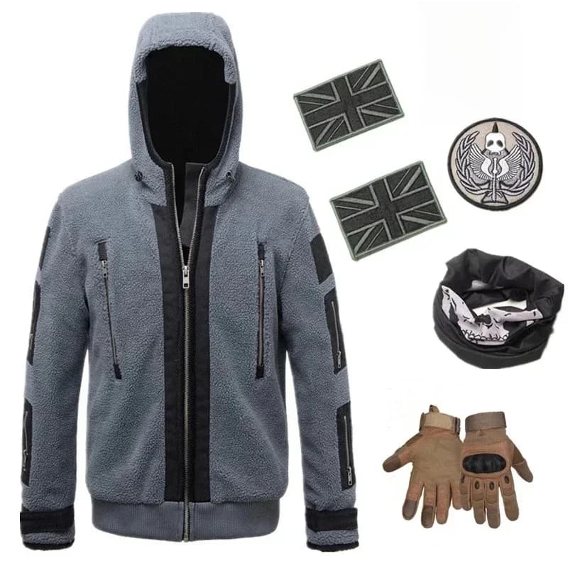 Call Of Duty 6 Cosplay Kleding Hetzelfde Jack Tf141 Team Uniform Ghost Combat Suit Jas Hoodies Voor Mannen En Vrouwen