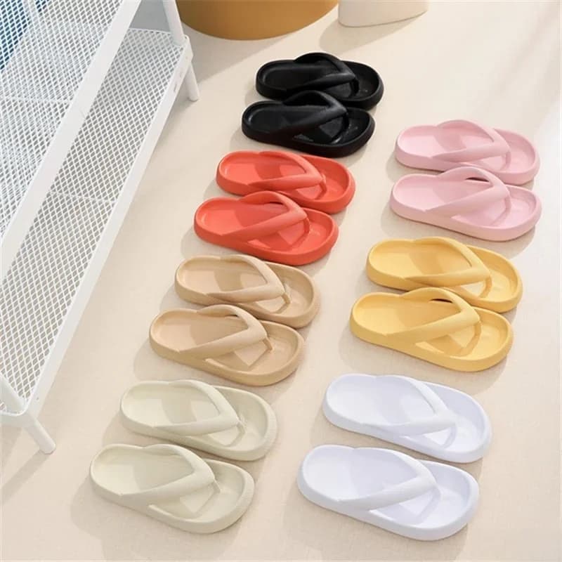 Nieuwe Zomer Mode Paar Slippers Indoor Home Bad Of Outdoor Sport Strand Slippers Comfortabele Geopend Teen Platform Schoenen