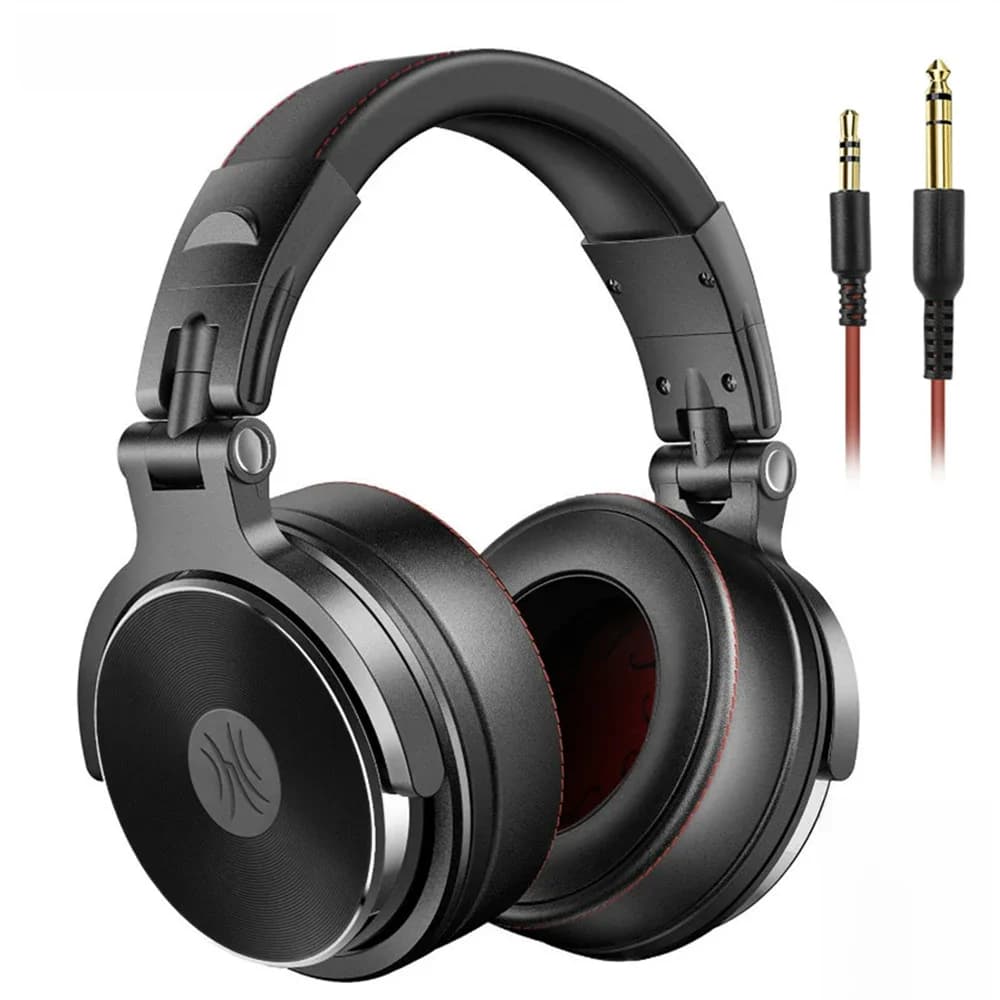 Oneodio Studio Pro DJ-hoofdtelefoon over het oor 50 mm drivers HIFI bedrade headset Professionele monitor DJ-hoofdtelefoon met microfoon voor telefoon