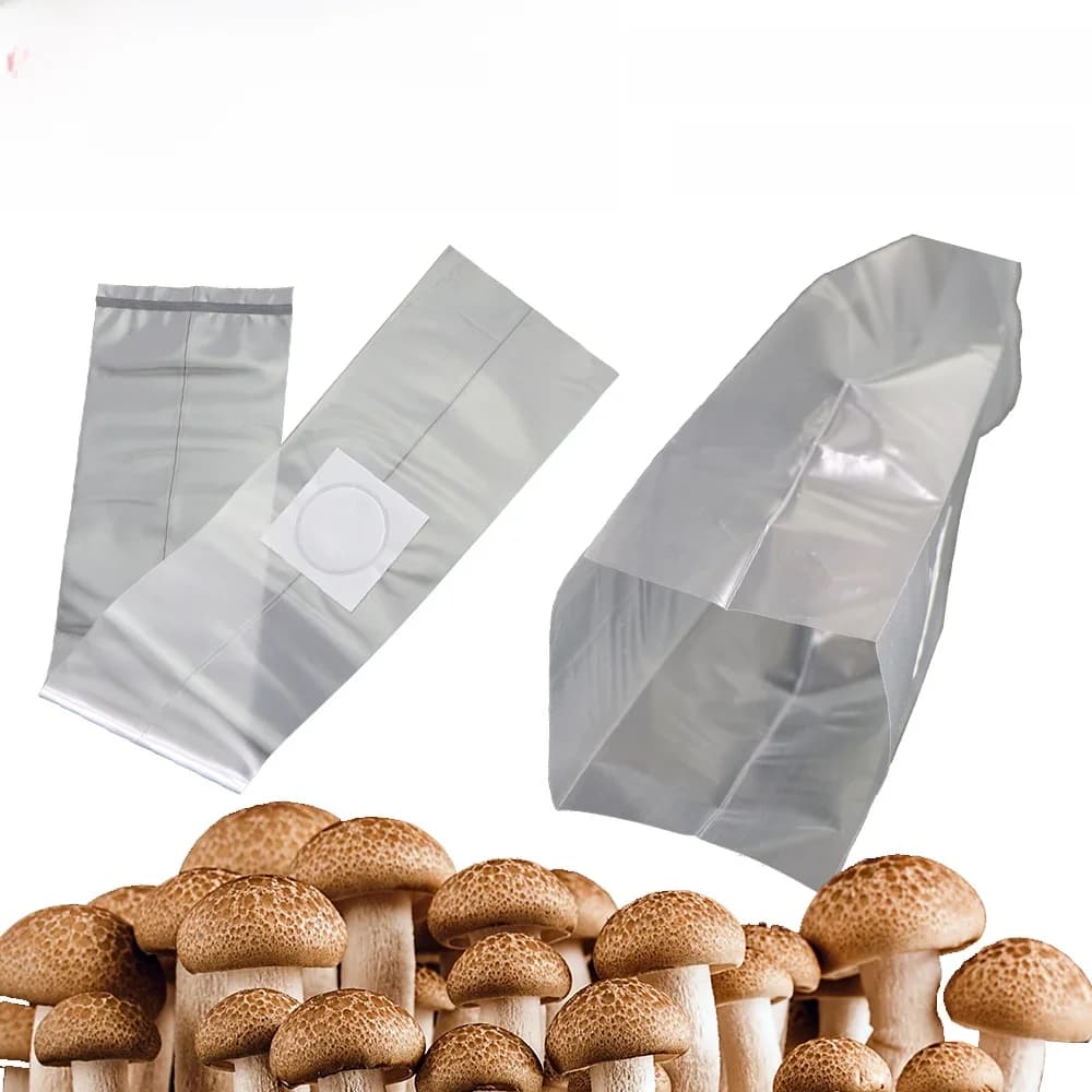 10-50PCS PP Paddestoel Spawn Grow Bags Spawn Media Grow Substraat Hoge Temp Pre Afsluitbare Tuinbenodigdheden Planten ventileren Zakken