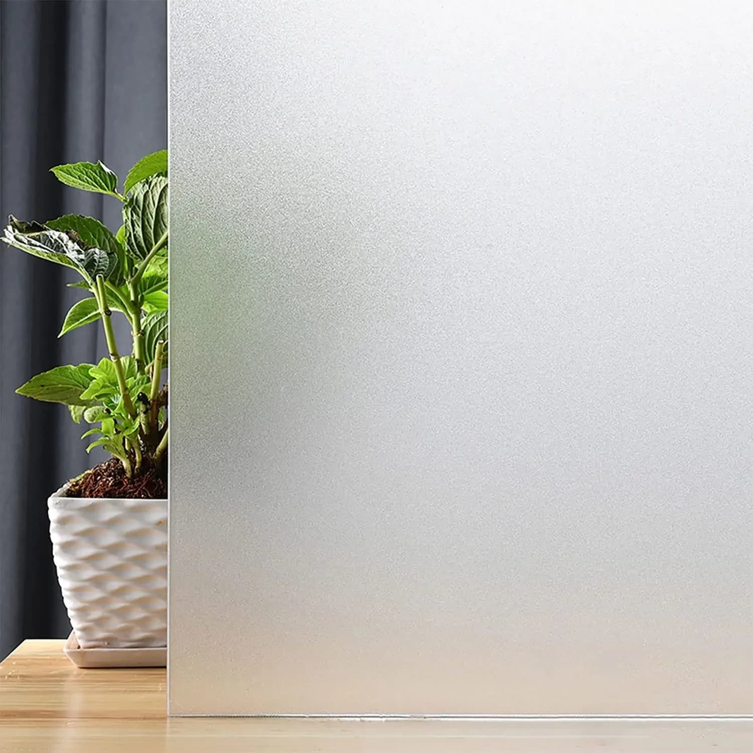 Mat Wit Raamfolie Privacy Frosted Heat Control Glazen Bekleding Voor Thuis Ondoorzichtige Zelfklevende Deursticker Voor Badkamer