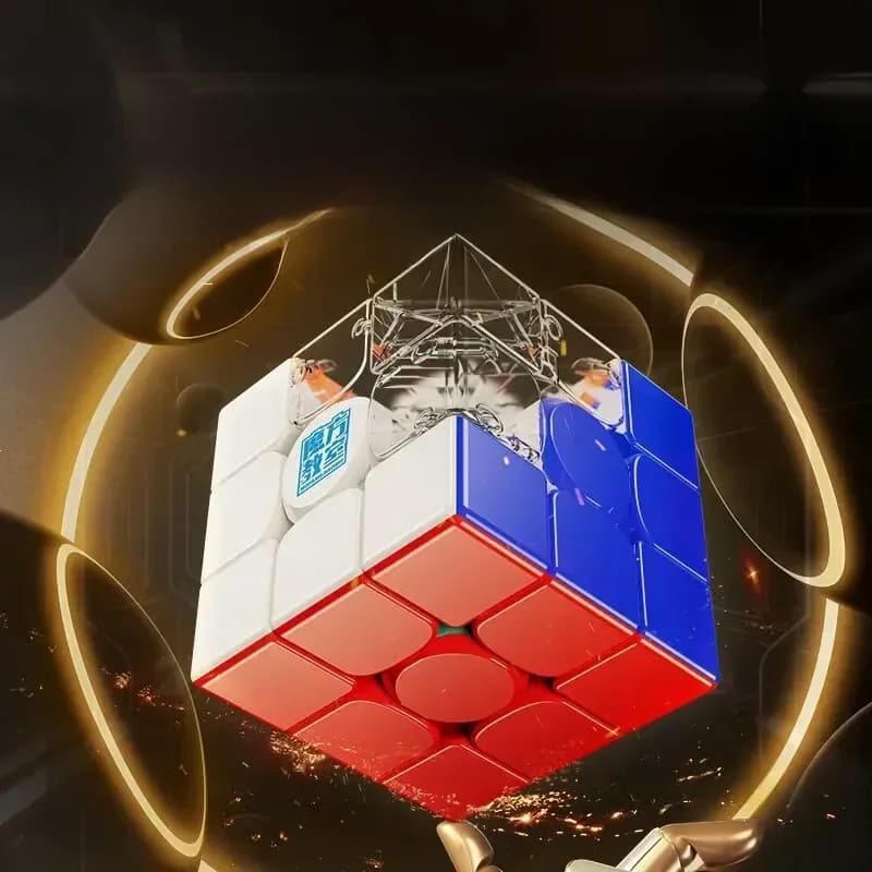 MoYu RS 3 M V5 3X3 Magnetische Magische Snelheid Kubus Professionele Fidget Speelgoed RS 3 M 2023 V5 Cubo Magico Puzzel