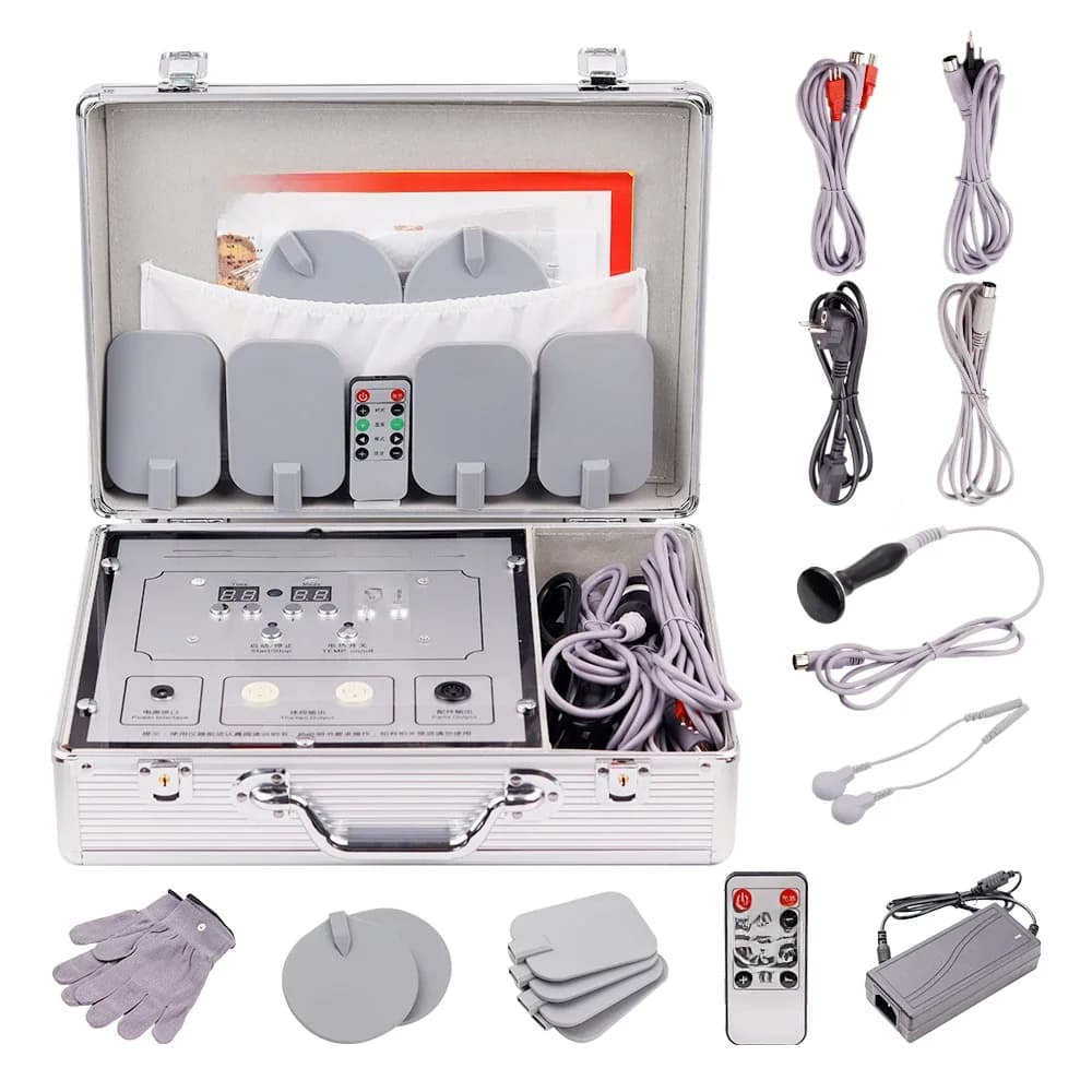 Dds Bio-Elektrische Therapie Laagfrequente Puls Dds Biotherapie Massager Voor Meridiaan Ontspannen Verlichten Pijn Ontgifting Body Spa