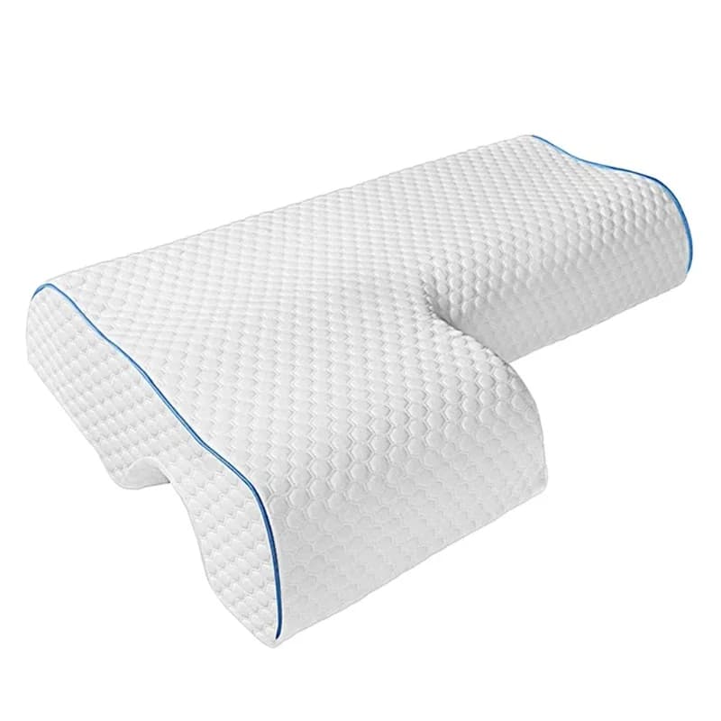 Paren Kussen Met Armsteun Traagschuim Anti Hand Druk Nek Pijn Verlichting Gebogen Slaap Knuffel Cervicale Kussen Voor Slaper