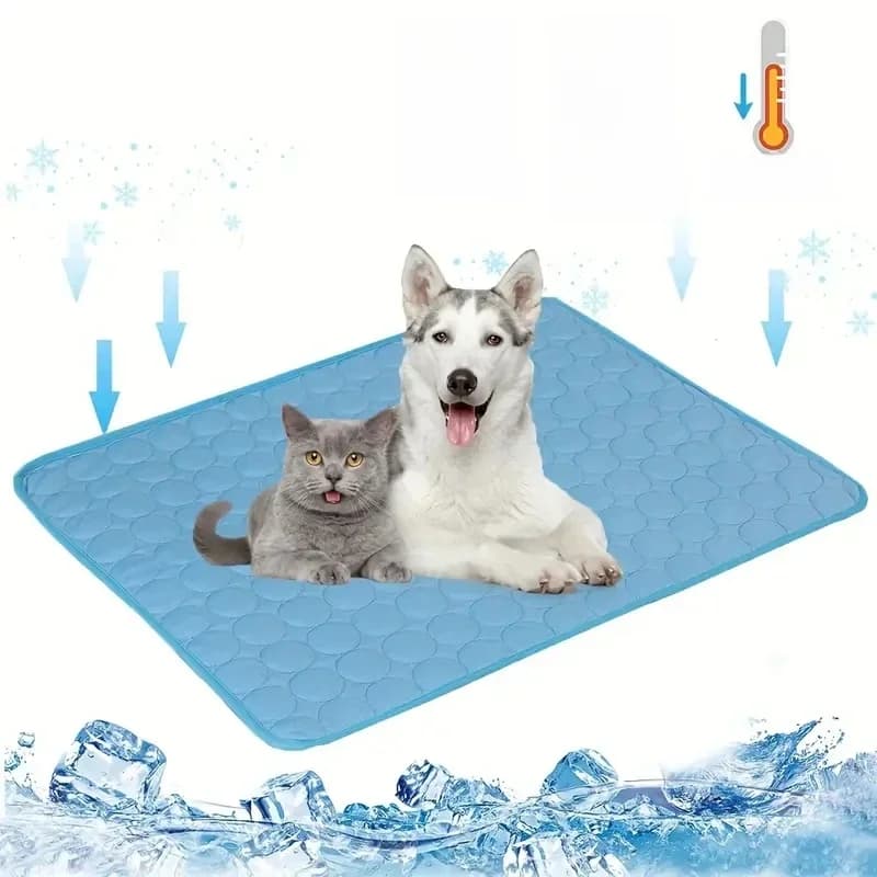 Koelmat voor honden, zomer, extra groot, voor kleine en grote honden, huisdieraccessoires, duurzame deken, kattenijsmat, deken voor op de bank