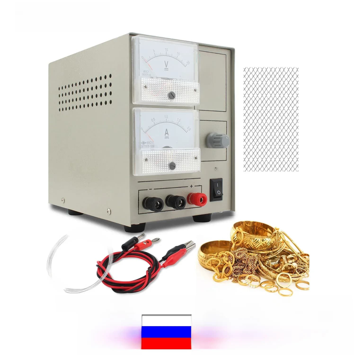 Zilver Gold Plating Machine Sieraden Plater Galvaniseren Verwerkingsgereedschappen met spanning is instelbaar