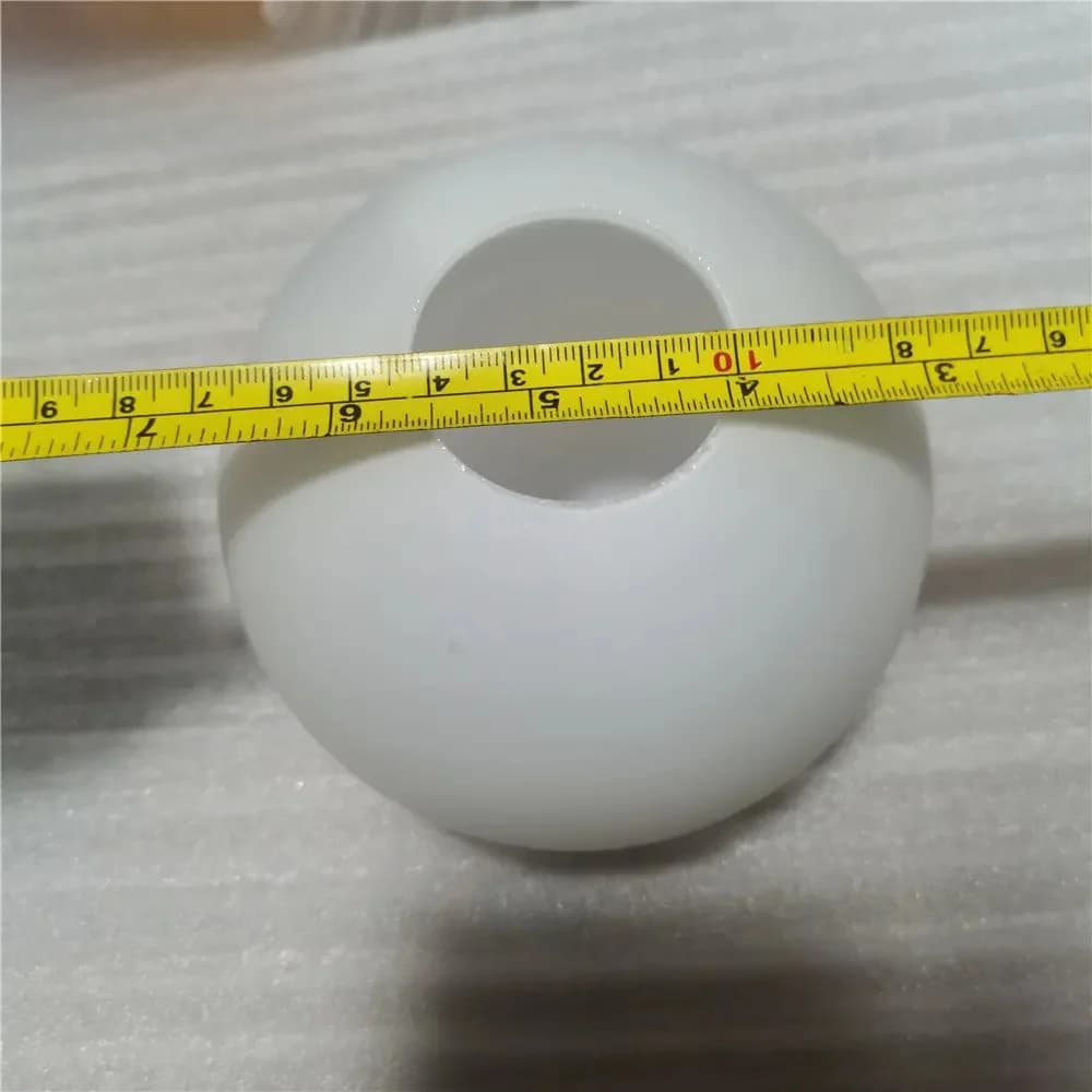 Magic Bean Hanglampen Glas Cover D12cm D15cm D18cm Concave Glazen Kap Vervanging 4.5Cm Opening Fitter Lampenkap E27