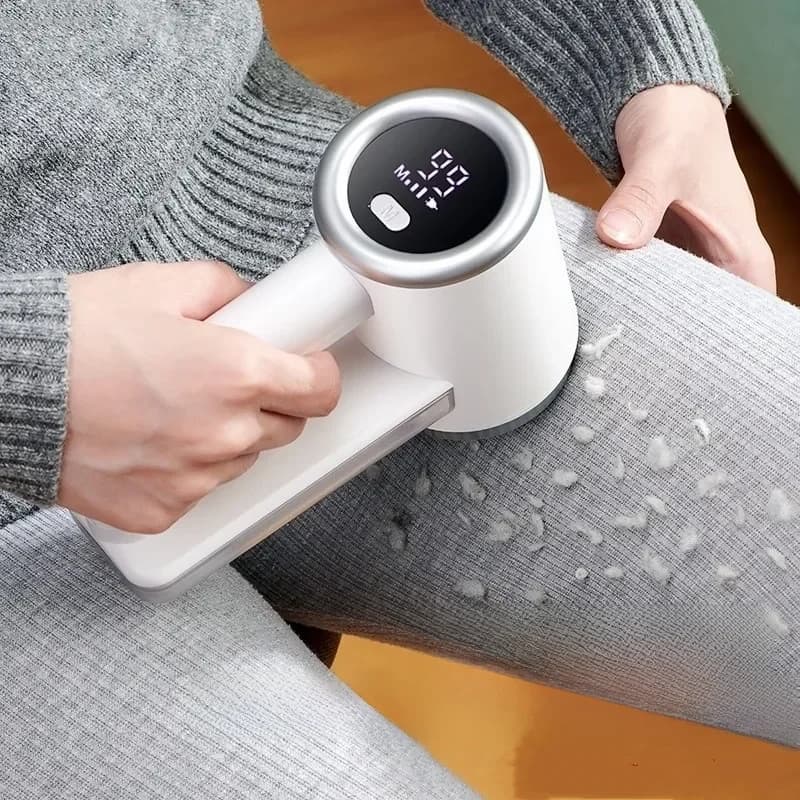 Oplaadbare stoffen kledingscheerapparaat Pil Lint Remover 3 snelheden 2000 mAh LED-display Fuzz Remover voor trui bank beddengoed lakens