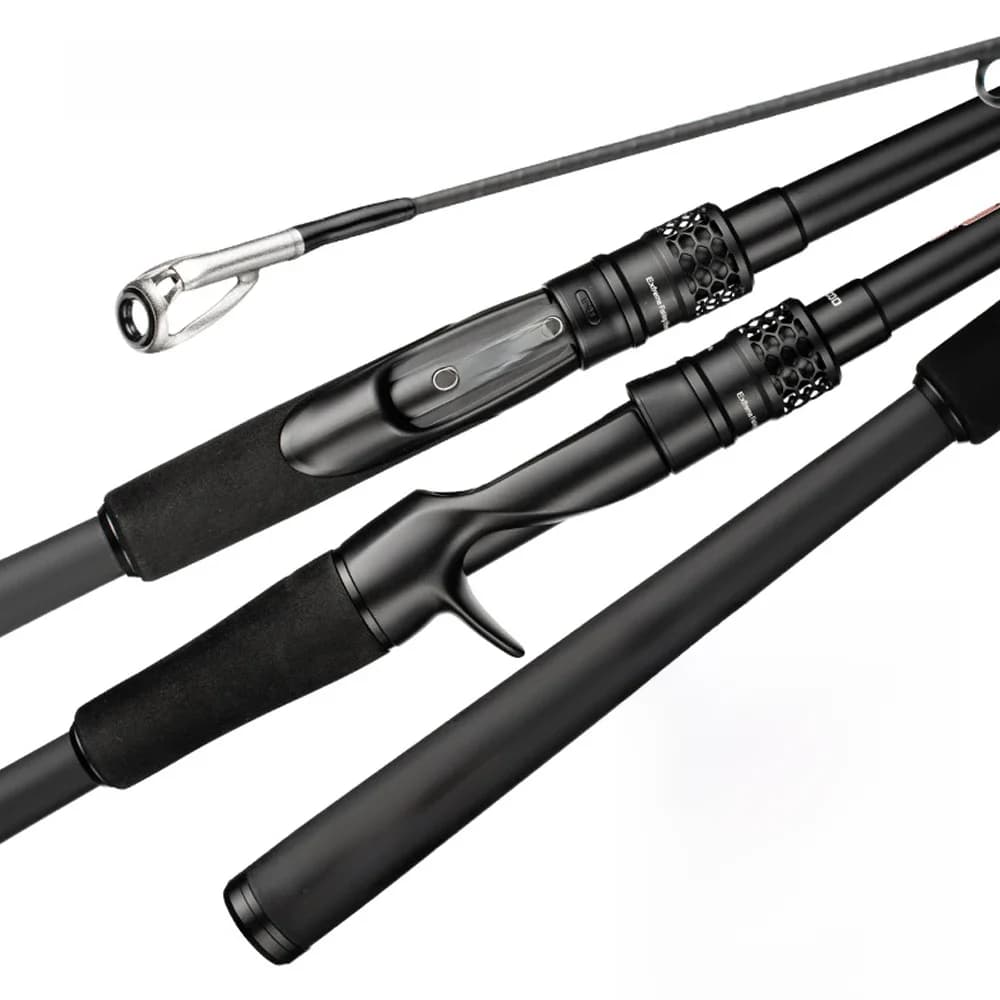 Spinnen Giethengel 1.95M 2.1M L Ml M Actie Ultralichte Extra Snelle Fuji Ringen En Haspel Stoel Voor Baarsnoek Forel