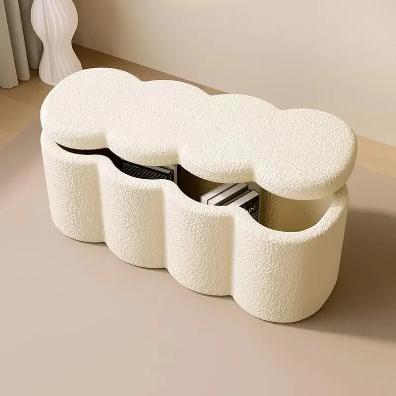 Europese kledingwinkel opbergbank kruk creatieve woonkamer entree schoenenkruk luxe Scandinavische slaapkamer bedkruk