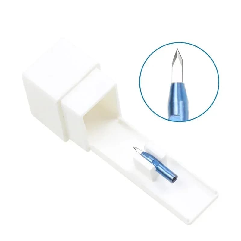 Sapphire Blade Haartransplantatie Implanter Pen Dubbele rand Sapphire Hair Implant Blade Haarsupplement