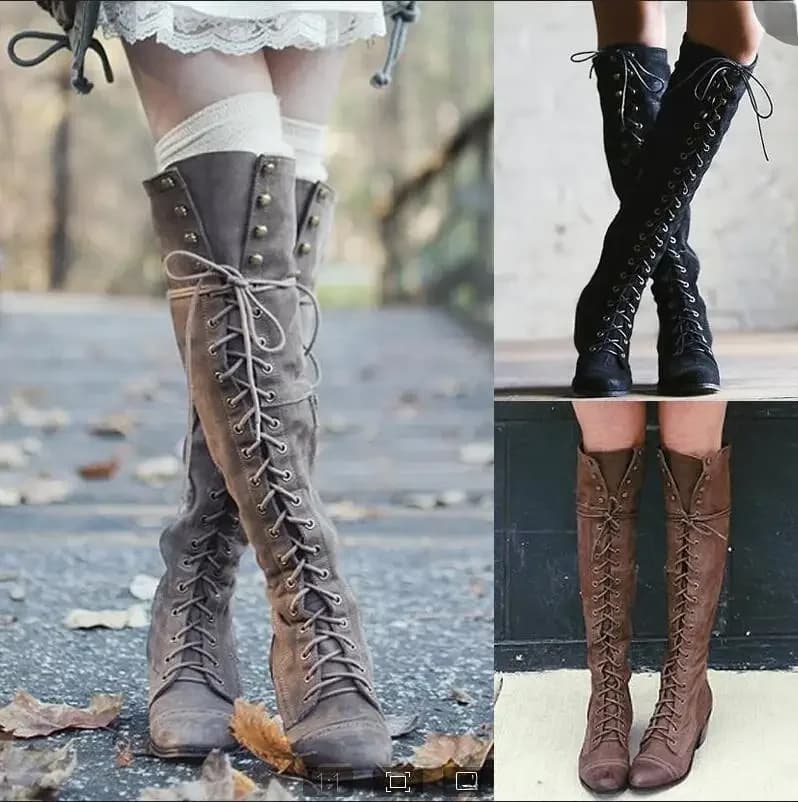 Middeleeuwse Kostuum Knight Laarzen Viking Cosplay Larp Schoenen Pu Leer Warrior Vrouwen Cosplay Fancy Boot Carnaval Party Steampunk