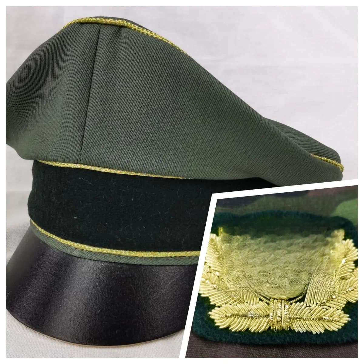 E.m.d. Heer Gabardine Medische Crusher Vizier Cap