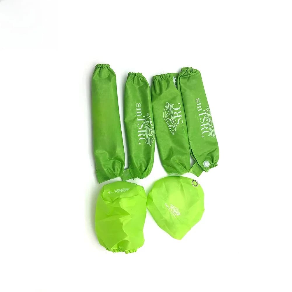 TSRC Luchtfilter Pull Starter en Voor- OF Achterschokdemper Stofdichte Doek Cover voor 1/5 Hpi Rovan Km Rofun Baja 5b 5t 5sc ss