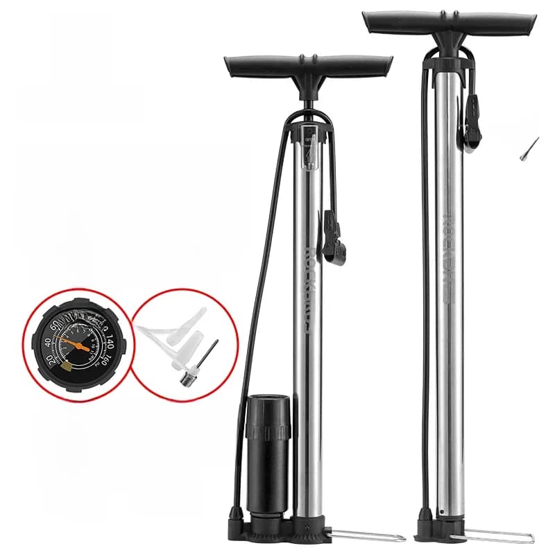 Rockbros Bike Floor Pomp Hoge Druk Fietsen Pomp Road Mtb Fietsband Pomp Staande Bike Pomp Staande Bike Handpomp