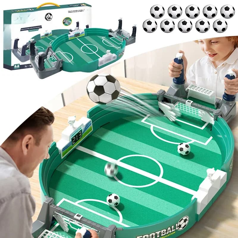 Voetbaltafel voor familiefeest Voetbalbordspel Desktop Interactief voetbalspeelgoed Kinderen Jongens Sport Outdoor Draagbaar spel Cadeau