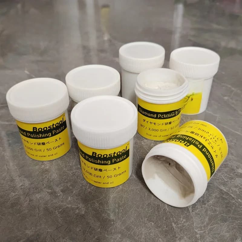 50g Diamantpolijstmachine Spiegel Buffing Slijpvorm Sterven Polijstpasta voor Glas Metaal Rock Sieraden Chroom Edelsteen