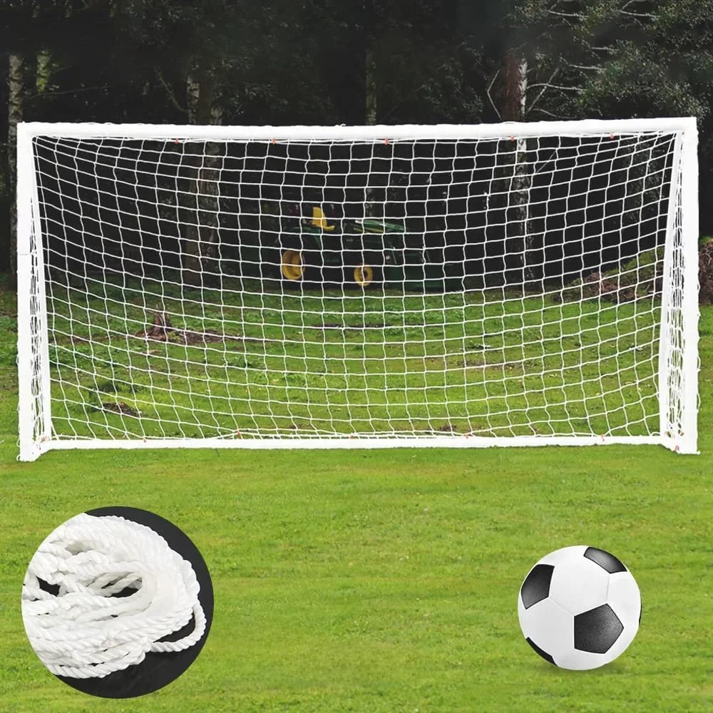 Full Size Voetbaldoel Net Voetbal Doelpaal Voetbal Training Accessoires Voetbal Net Voetbal Net Voetbal Trainingsmateriaal