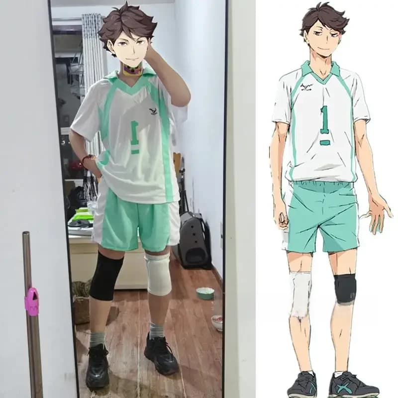 Tobio Kageyama Koushi Sugawara Oikawa Tooru Cosplay Kostuum Uniform Jersey Nieuwe Party Cadeau Cos Set Voor Jongens En Meisjes