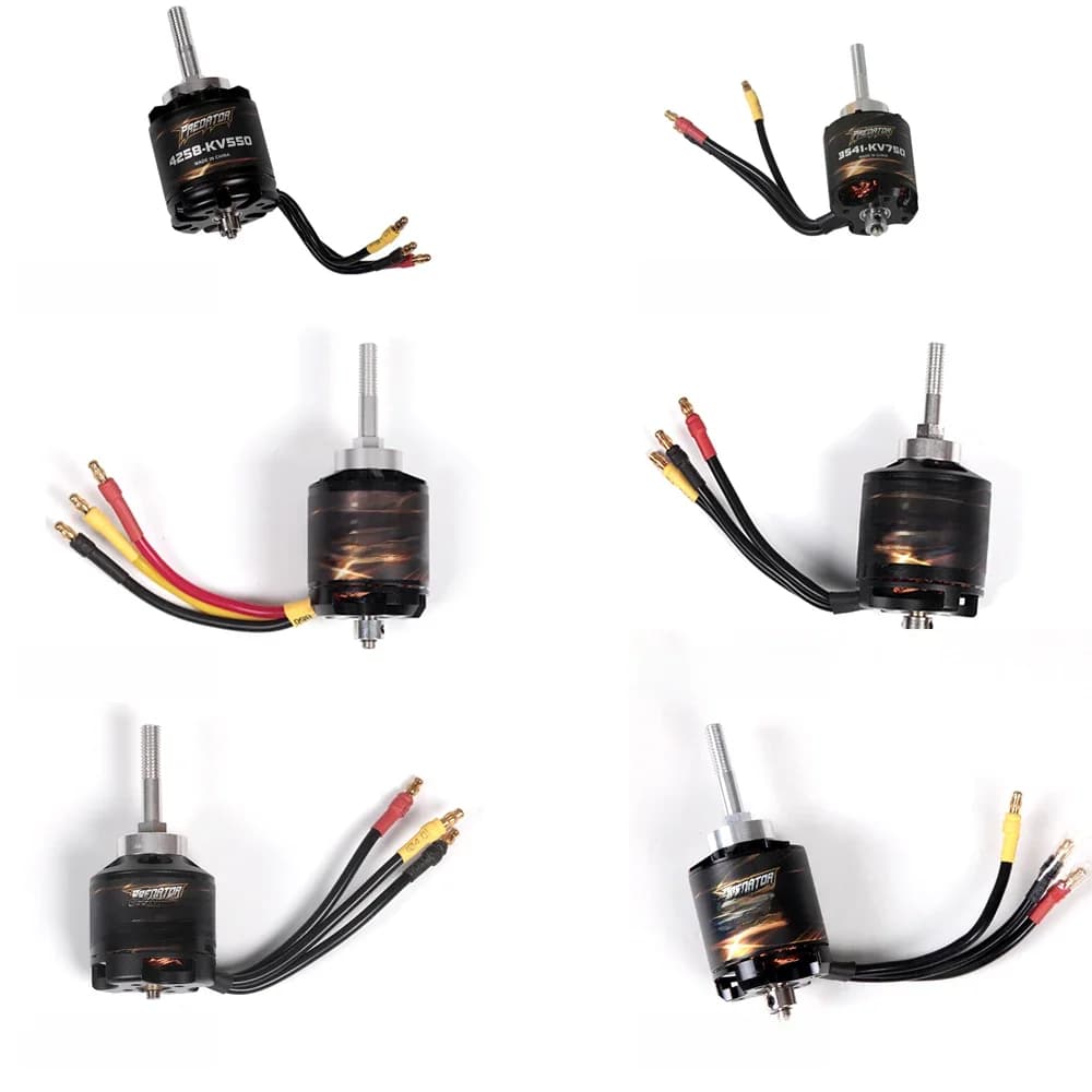 Fms Rc Vliegtuig Vliegtuig Motoren Borstelloze 5060 4258 4250 3648 3536 3541 3948 KV540 KV580 KV360 KV850 Modelvliegtuigen Avion onderdelen