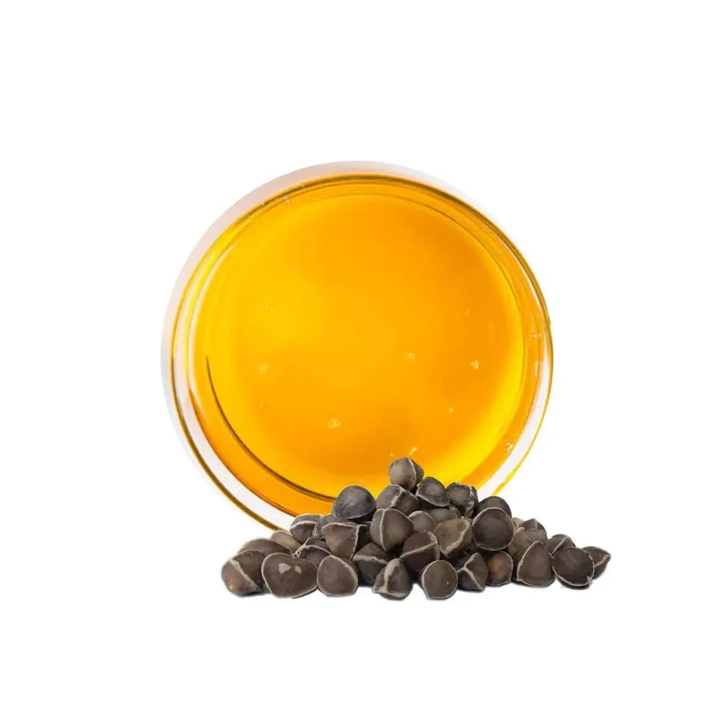 100% pure biologische Moringa-zaadolie Bevorder de haargroei Haar-, huid-, lichaamsmassage-aromatherapie