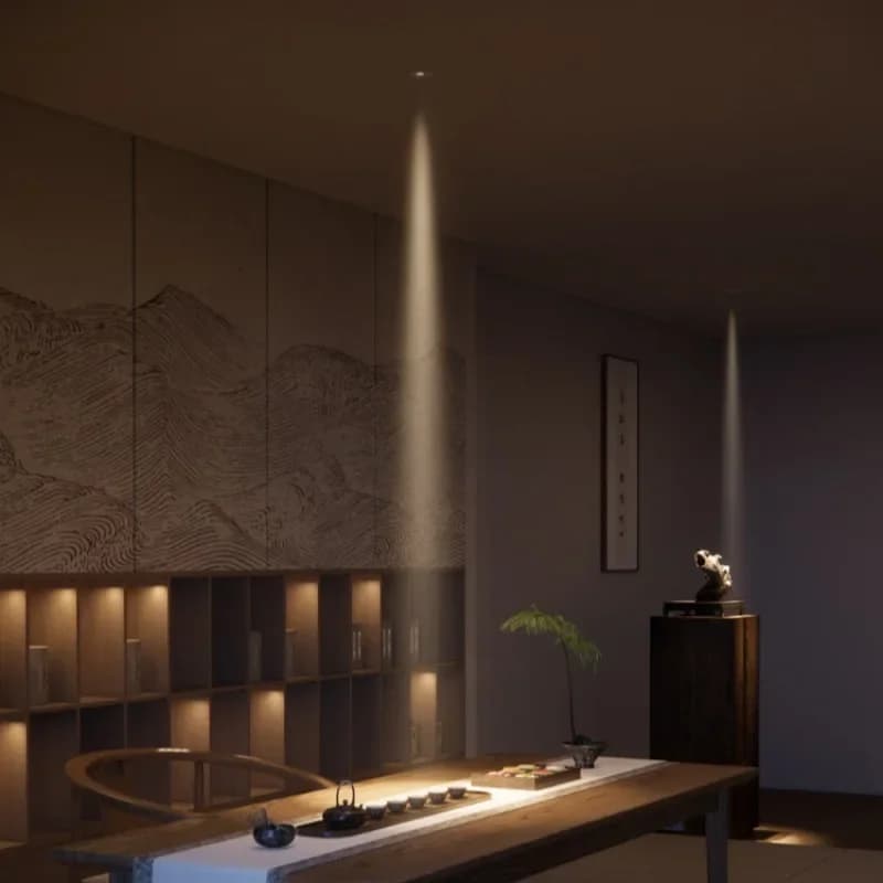 Ultra Min Inbouw Spolight Kleine 3 8 15 Graden Stralingshoek Plafondspotlamp Voor Thuis Fotokunst Museum Sieraden Toonbank Bar