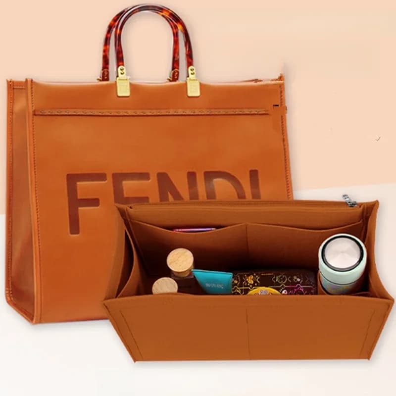 【Alleen Te Koop Binnenzakjasje Tasser Organiser Insert Voor Fendi Sunshine Organiser Diver Shaper Protector Compartiment