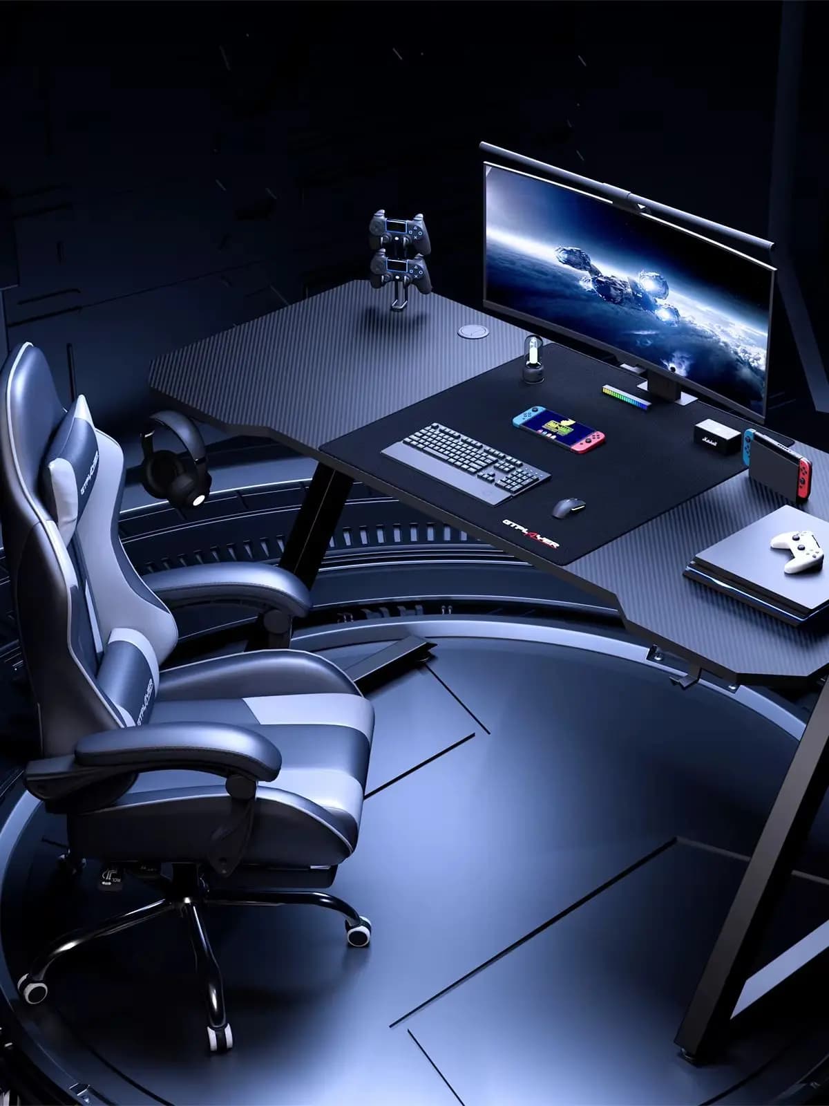 Speeltafel Speeltafel + Gaming Stoel Set, Computer Tafel Stoel Set Voor Gaming, Een Combinatie Van Grote Waarde