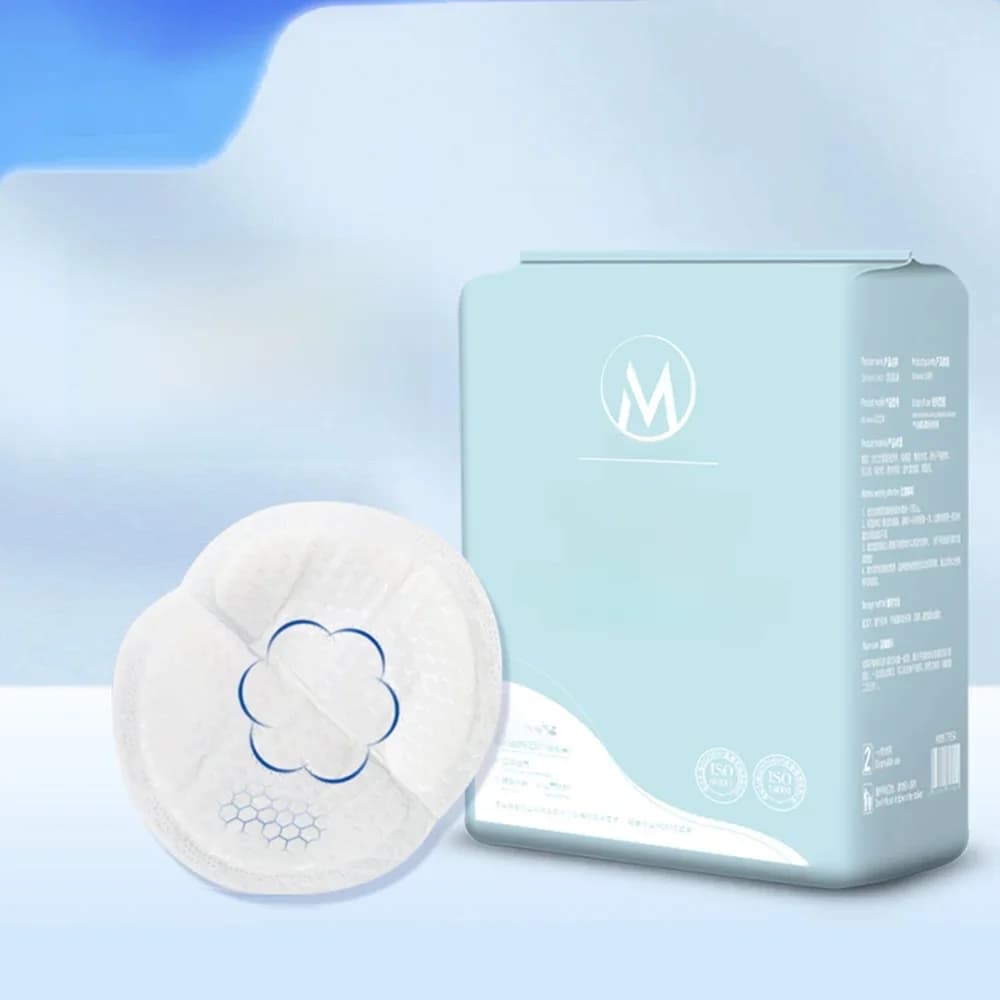 100 STKS Borstvoeding Wegwerp Borst Verpleging Pads Ademend Slanke Super Absorptievermogen Katoenen Borst Pad Verpleegkundigen