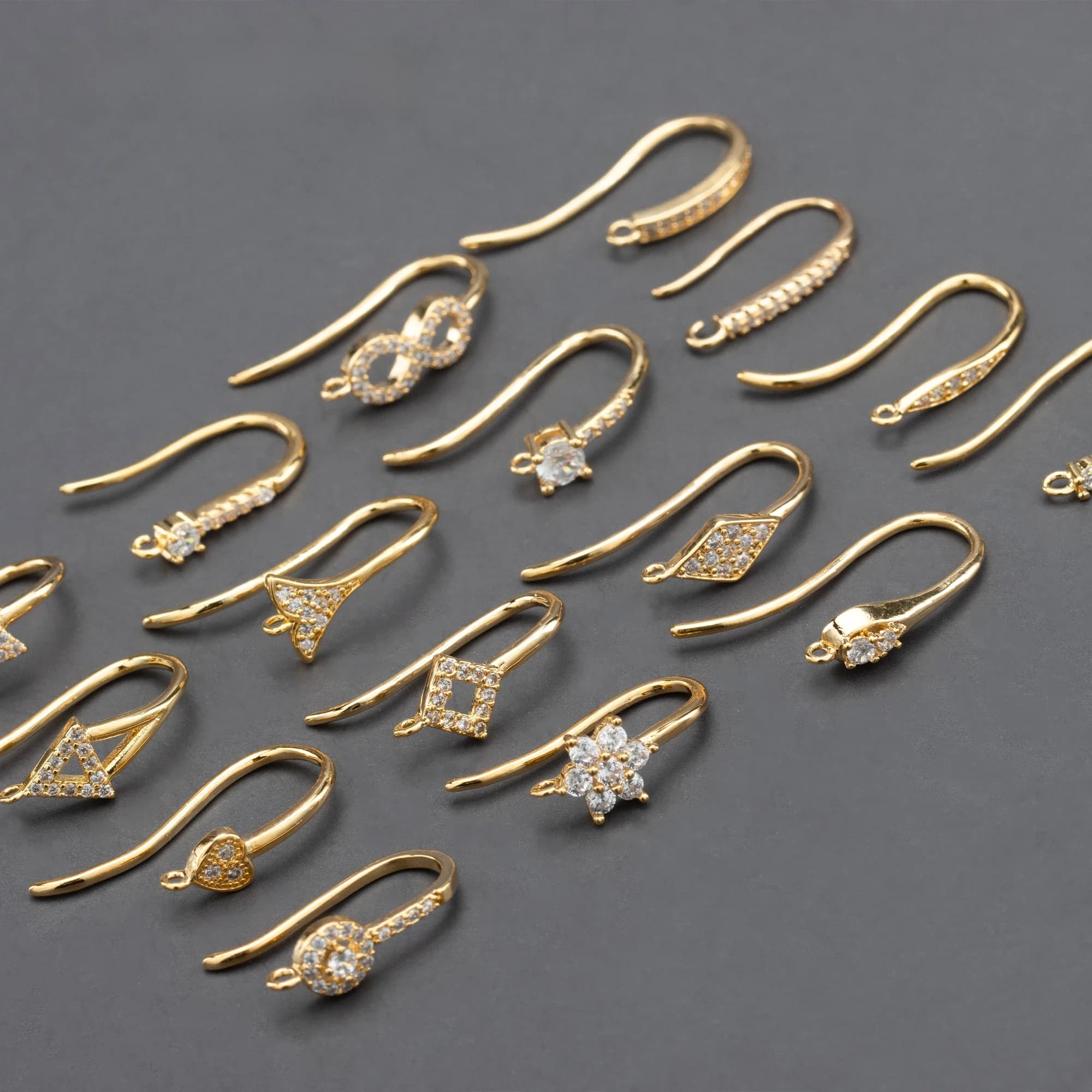 GUFEATHER, 20 stks/partij, M800, sieraden accessoires, pass REACH, nikkelvrij, 18k verguld, koper, connector, diy oorbellen, sieraden maken
